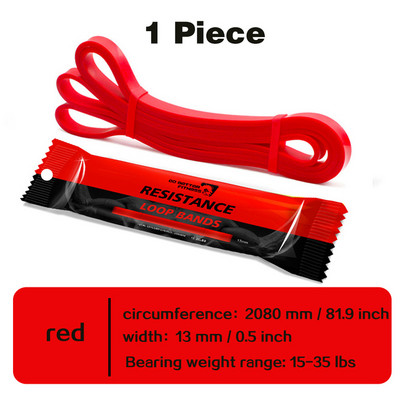 Kompleti otpornih traka od prirodne gume od 208 cm Elastične trake za jogu/fitnes snagu Pilates Fitness oprema Ekspander za treniranje Unisex