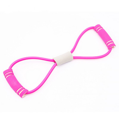 Hot Yoga Gum Fitness Rezistență 8 cuvinte piept Expander frânghie antrenament musculare benzi elastice de cauciuc pentru exerciții sportive