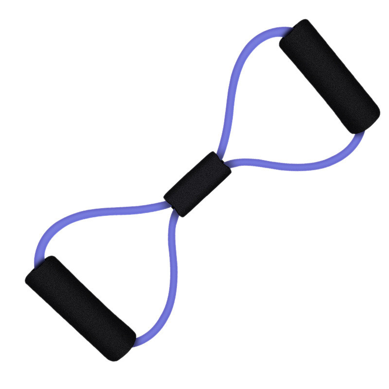 Hot Yoga Gum Fitness Rezistență 8 cuvinte piept Expander frânghie antrenament musculare benzi elastice de cauciuc pentru exerciții sportive