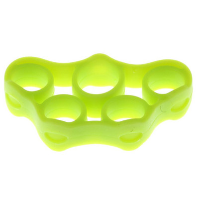 YOUGLE Finger Hand Grip Silicon Ring Gripper Strengthener Exerciser Trainer Resistance Band Fitness Expander Stretcher 3 Nivele