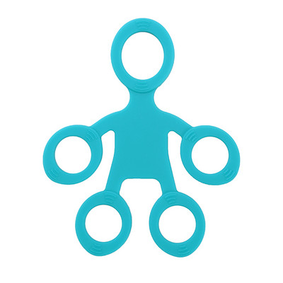 YOUGLE Finger Hand Grip Silicon Ring Gripper Strengthener Exerciser Trainer Resistance Band Fitness Expander Stretcher 3 Nivele