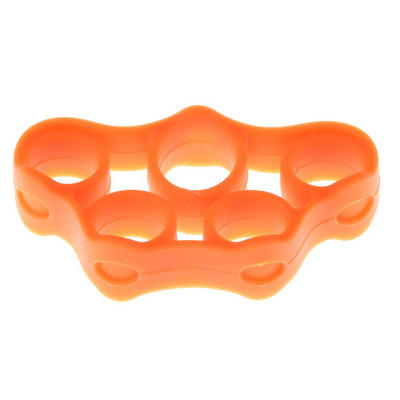 YOUGLE Finger Hand Grip Silicon Ring Gripper Strengthener Exerciser Trainer Resistance Band Fitness Expander Stretcher 3 Nivele