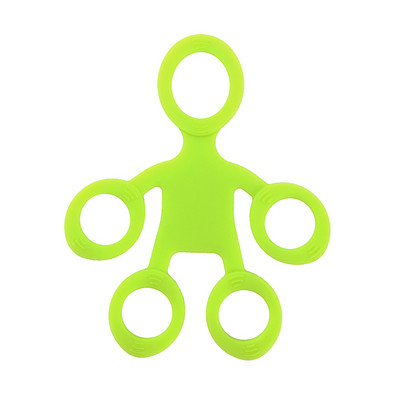 YOUGLE Finger Hand Grip Silicon Ring Gripper Strengthener Exerciser Trainer Resistance Band Fitness Expander Stretcher 3 Nivele