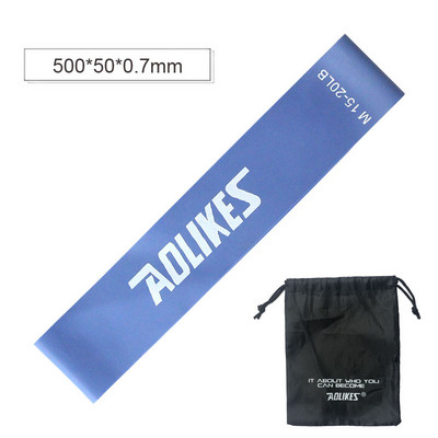 AOLIKES 1PCS takistusriba 6 taset Saadaval naturaalsest lateksist jõusaali jõutreening Kummist silmuspaelad Fitness CrossFit varustus