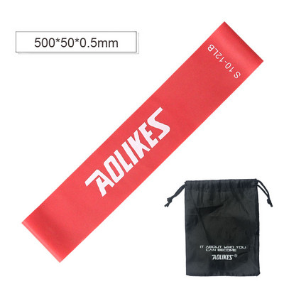 AOLIKES 1PCS takistusriba 6 taset Saadaval naturaalsest lateksist jõusaali jõutreening Kummist silmuspaelad Fitness CrossFit varustus