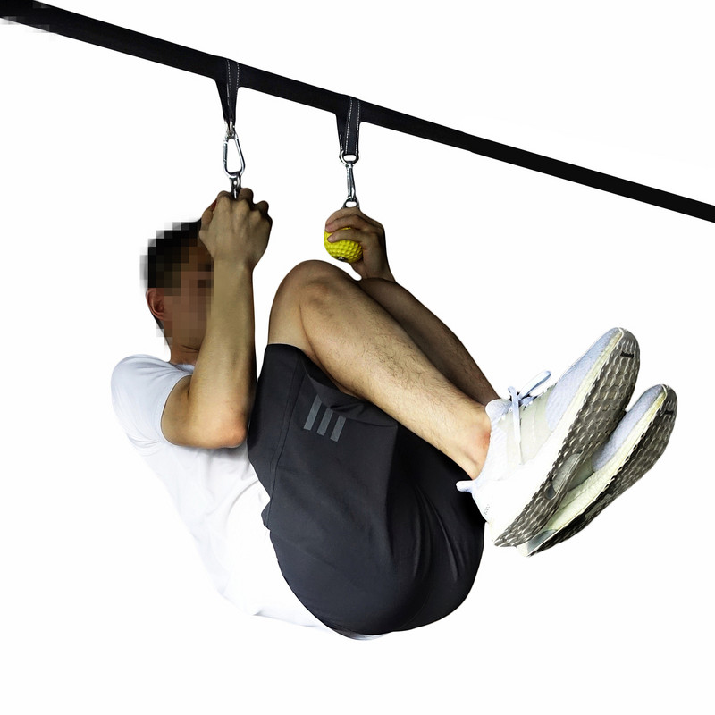 2 bucăți 440 lbs curele de agățat rezistente cu cârlig carabinier pentru leagăn de copac hamac fitness acasă gimnastică bandă de rezistență antrenament