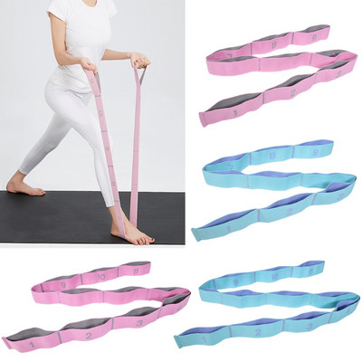 Cureaua cu cureaua de tragere pentru yoga, banda elastica elastica, bucla, banda de rezistenta pentru exercitii fizice