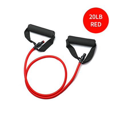 Trage frânghie Fitness Tub Band 5 nivele Benzi de rezistență cu mânere Antrenament Exerciții Benzi elastice Antrenamente Echipament de forță