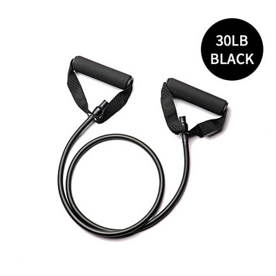 Trage frânghie Fitness Tub Band 5 nivele Benzi de rezistență cu mânere Antrenament Exerciții Benzi elastice Antrenamente Echipament de forță