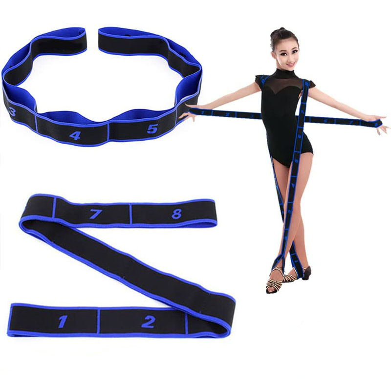 90*4cm Fitness otporne trake Poliester Latex Elastične trake za latinske plesove Traka za istezanje Yoga Pilates Oprema za fitness u teretani