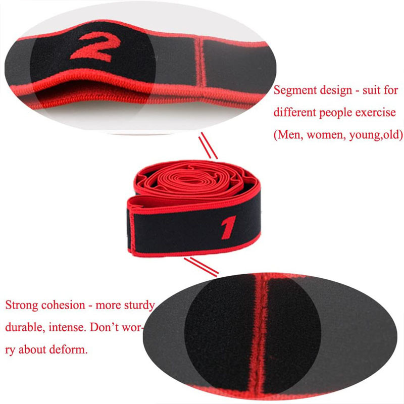 90*4cm Fitness otporne trake Poliester Latex Elastične trake za latinske plesove Traka za istezanje Yoga Pilates Oprema za fitness u teretani