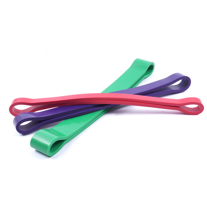 Ellenállás szalag gyakorlat Elasztikus szalag edzés Ruber Loop Crossfit Erő Pilates Fitness Felszerelés Edzés Expander Unisex