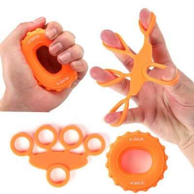 Συσκευή χειρολαβής σιλικόνης Finger Exercise Hand Strengthener Stretcher Hand Trainer Rehabilitation Training Equipment Muscle tool