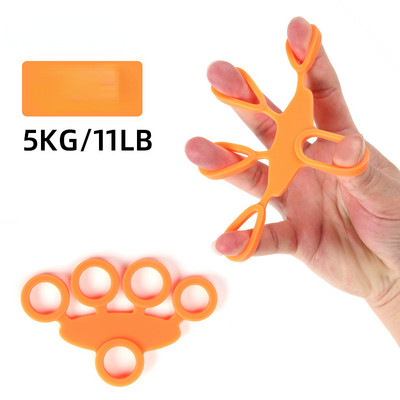 Silikoonist käepideme seade Sõrmeharjutus Kätetugevdaja Kanderaam Kätetreener Taastusravi Treeningvarustus Lihastööriist