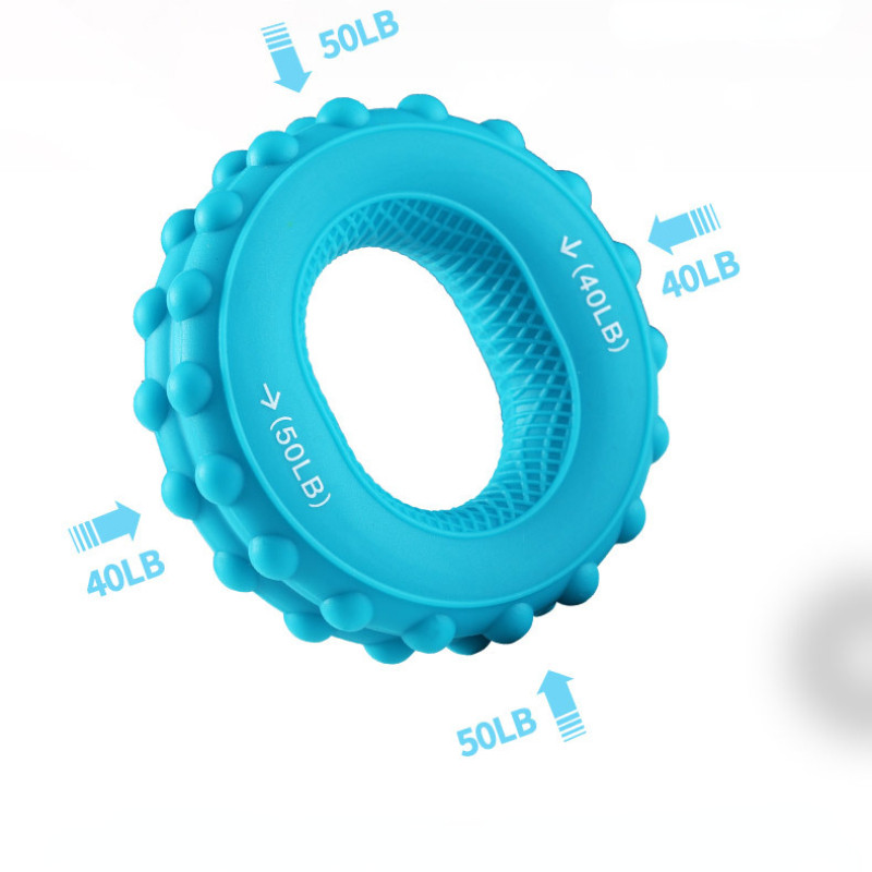 Silikoonist käepideme seade Sõrmeharjutus Kätetugevdaja Kanderaam Kätetreener Taastusravi Treeningvarustus Lihastööriist