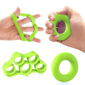 2db/készlet Ujjtornák és kézerősítők markolat-ellenállás szalagok Erőtréner fogókészlet sport alkar markolathoz