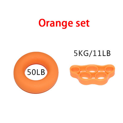 2db/készlet Ujjtornák és kézerősítők markolat-ellenállás szalagok Erőtréner fogókészlet sport alkar markolathoz