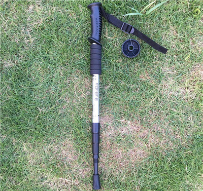 Anti-Shock Trekking Pole Ultralight vaikščiojimo lazdos Reguliuojamos pėsčiųjų lazdos Teleskopinis ramentas šiaurietiško ėjimo lazdoms