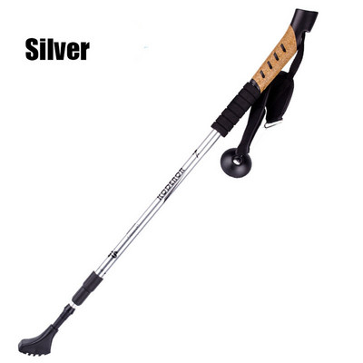 Karšta naujos teleskopinės lazdos Sulankstomos lazdos Patikimos bėgimo lazdos Sulankstomos pėsčiųjų lazdos vyresnio amžiaus žmonėms Alpenstocks