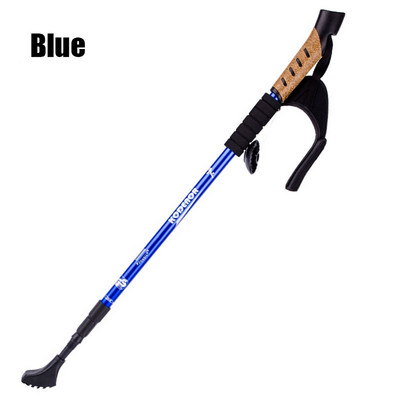 Karšta naujos teleskopinės lazdos Sulankstomos lazdos Patikimos bėgimo lazdos Sulankstomos pėsčiųjų lazdos vyresnio amžiaus žmonėms Alpenstocks