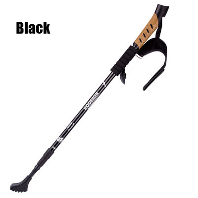 Karšta naujos teleskopinės lazdos Sulankstomos lazdos Patikimos bėgimo lazdos Sulankstomos pėsčiųjų lazdos vyresnio amžiaus žmonėms Alpenstocks