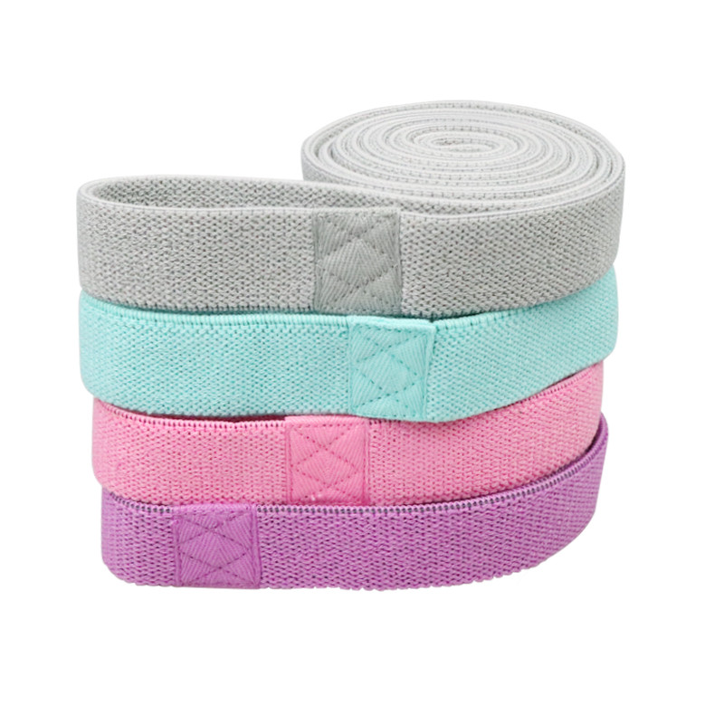 Komplet dugačkih otpornih traka za fitness Pull Up Assist Booty Hip workout workout omča za vježbanje Elastične trake od 3 dijela protiv klizanja za nogu