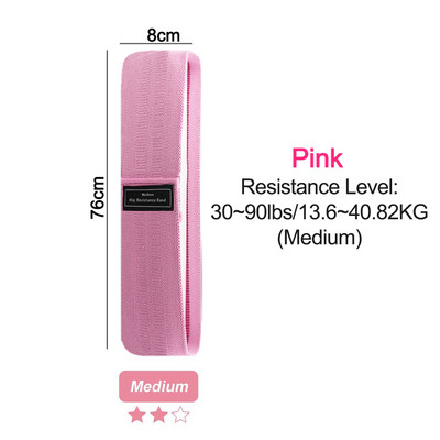 Benzi de rezistență lungă din țesătură pentru fitness, yoga, benzile pentru pradă, asistare la întindere, echipament de gimnastică pentru antrenament la domiciliu, culturism