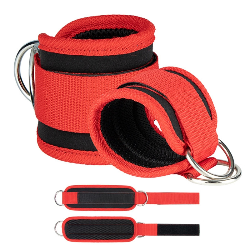 Reguleeritavad randme pahkluu mansetid D Rõngas rihmaratas Tõsterihmad Jõusaali kaabli kinnitused Drop Shipping