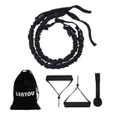 Ζώνες άσκησης αντίστασης φυσικής κατάστασης Άγκυρα πόρτας σετ μυϊκής λαβής με σχοινί για εξοπλισμό προπόνησης κοιλιακών με κύλινδρο AB