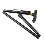 Jalutuskepid Alumiiniumisulamist ronimiskepp Neljaosaline teleskoopne kokkupandav ronimis- ja matkakepp Eakate kepp