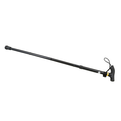 Jalutuskepid Alumiiniumisulamist ronimiskepp Neljaosaline teleskoopne kokkupandav ronimis- ja matkakepp Eakate kepp