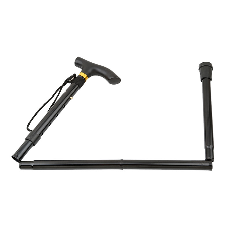 Jalutuskepid Alumiiniumisulamist ronimiskepp Neljaosaline teleskoopne kokkupandav ronimis- ja matkakepp Eakate kepp