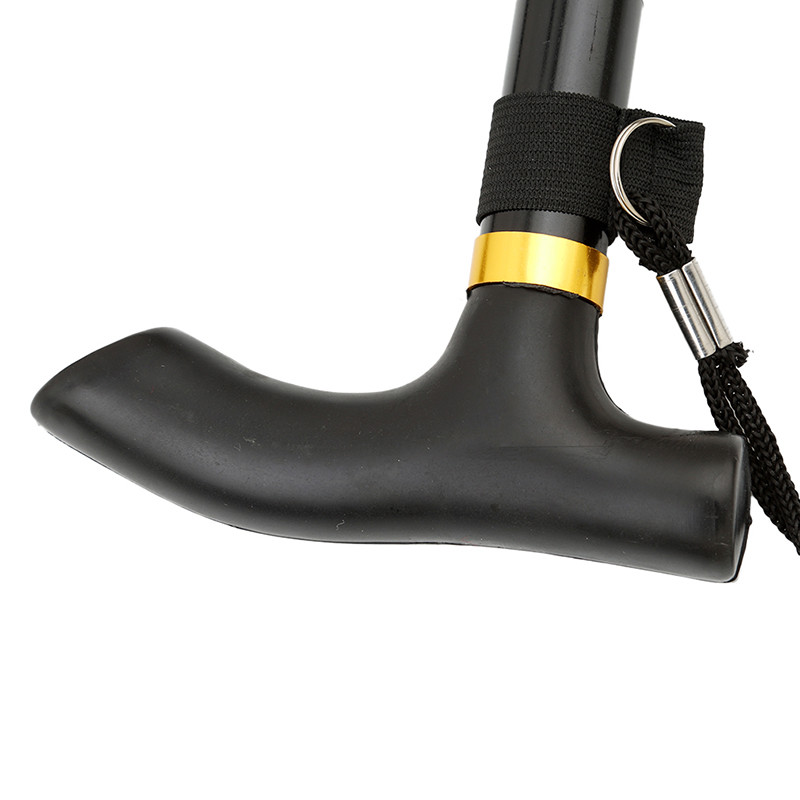 Jalutuskepid Alumiiniumisulamist ronimiskepp Neljaosaline teleskoopne kokkupandav ronimis- ja matkakepp Eakate kepp