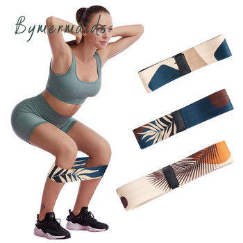 Bymermaids New Maple Leaf Pattern Resistance Bands Fitness Yoga Elastic Band Gym Equipment Workout Hip Lifter Комплект еластични ленти