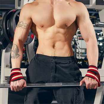 2 τεμ. Εικόνα 8 Ιμάντες άρσης βαρών DeadLift Strap Bodybuilding Εξοπλισμός ανύψωσης γυμναστικής Wrist wraps Fitness