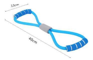 Treeningrihmad, rindkere laiendamise takistusega treeningrihmad jooga pilatese jõusaalis, 8-sõnaline elastne tõmbeköis lihastreeninguks