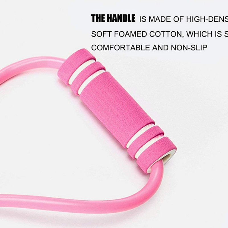 Treeningrihmad, rindkere laiendamise takistusega treeningrihmad jooga pilatese jõusaalis, 8-sõnaline elastne tõmbeköis lihastreeninguks