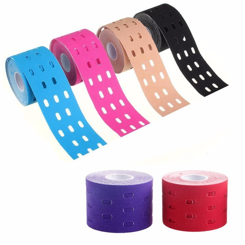 1 tk 500 cm x 5 cm kinesioloogia lihased spordihooldus elastne füsiorull-punch raviteip