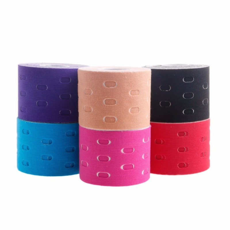 1 tk 500 cm x 5 cm kinesioloogia lihased spordihooldus elastne füsiorull-punch raviteip