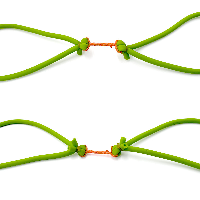 3/6/9 buc. praștie de vânătoare, bandă de cauciuc rotundă, utilizată pentru pescuit, fotografiere, cauciuc natural, accesoriu pentru fotografiere de divertisment în aer liber