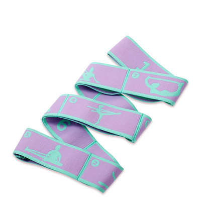 Otporna traka za jogu Elastična traka za istezanje za latinske plesove Joga pilates Fitness Vježbe otporne trake Oprema za fitness