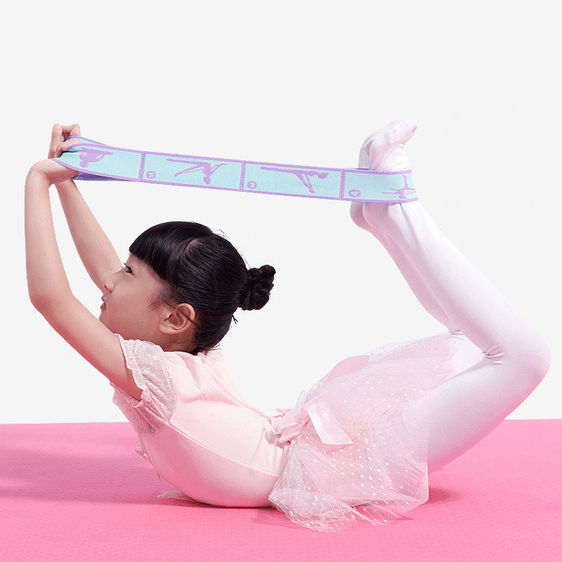 Otporna traka za jogu Elastična traka za istezanje za latinske plesove Joga pilates Fitness Vježbe otporne trake Oprema za fitness