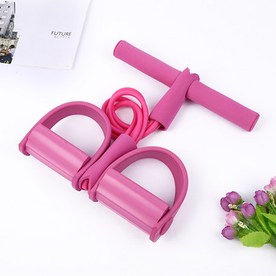 4 vastupidavat elastset tõmbeköied, sõudja, kõhu takistusrihm Kodu jõusaal, sporditreening, elastsed rihmad treeningvarustuse jaoks