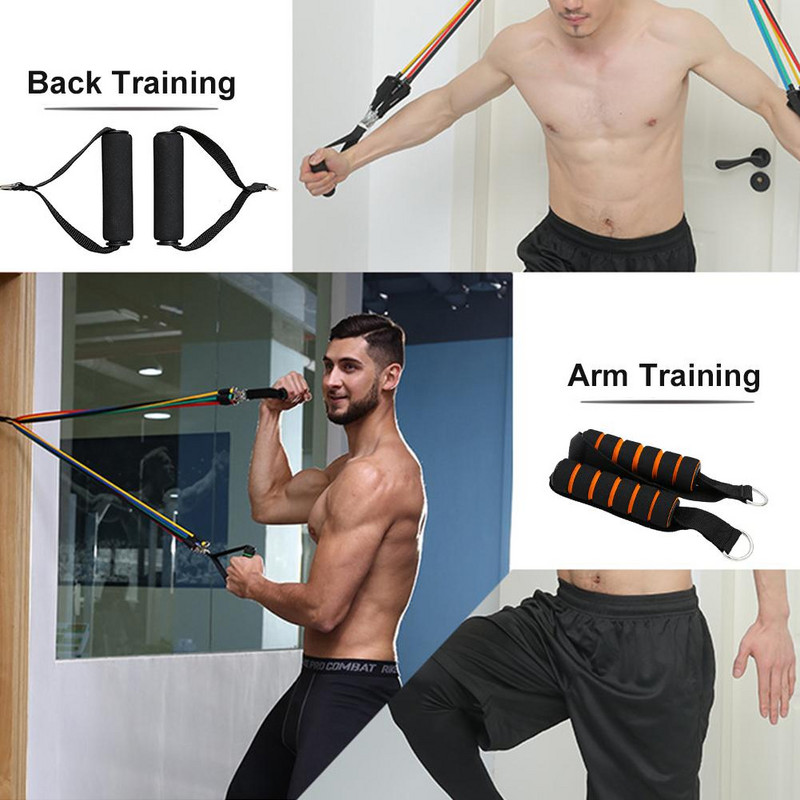 Ancoră pentru ușă, foarte mare, pentru a se potrivi benzilor de rezistență pentru interior cu mâner în D. Antrenament muscular acasă Exercițiu Echipament sportiv Sală de fitness