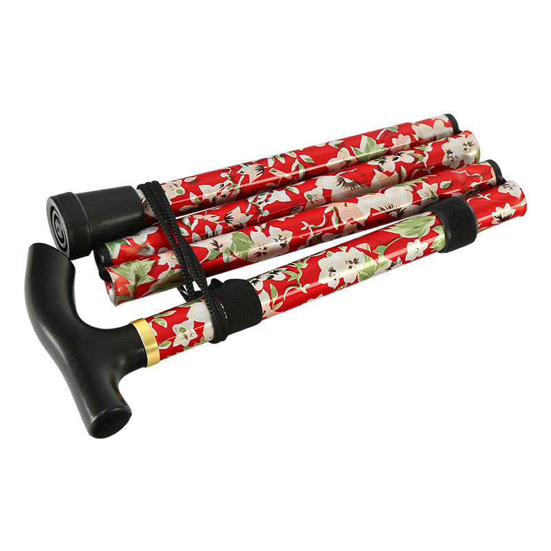 Karšta naujos teleskopinės lazdos Sulankstomos lazdos Patikimos bėgimo lazdos Sulankstomos pėsčiųjų lazdos vyresniems