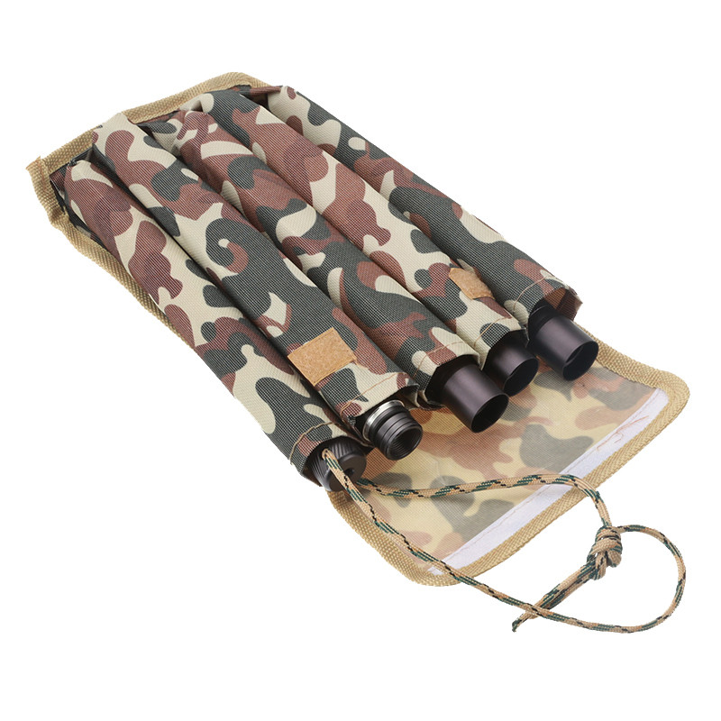 Kokkupandavad ülikerged jalutuskepid matkamiseks Matkamiseks välispordiks Multifunktsionaalsed reguleeritavad sinise valgusega matkakepid