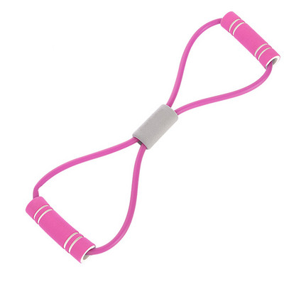 Yoga Gum Fitness Resistance 8 Word Chest Expander Rope Workout Muscle Fitness Ελαστικές ταινίες για αθλητικό εξοπλισμό άσκησης