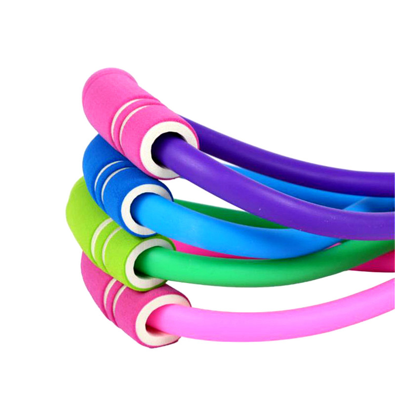 Yoga Gum Fitness Resistance 8 Word Chest Expander Rope Workout Muscle Fitness Ελαστικές ταινίες για αθλητικό εξοπλισμό άσκησης