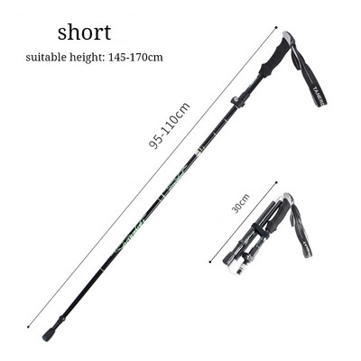 Multifunktsionaalsed jalutuskepid matkakepid, kokkupandavad teleskoopkargud matkakepp, eakate metallist kepp jalutuskepp õues