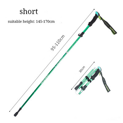 Multifunktsionaalsed jalutuskepid matkakepid, kokkupandavad teleskoopkargud matkakepp, eakate metallist kepp jalutuskepp õues